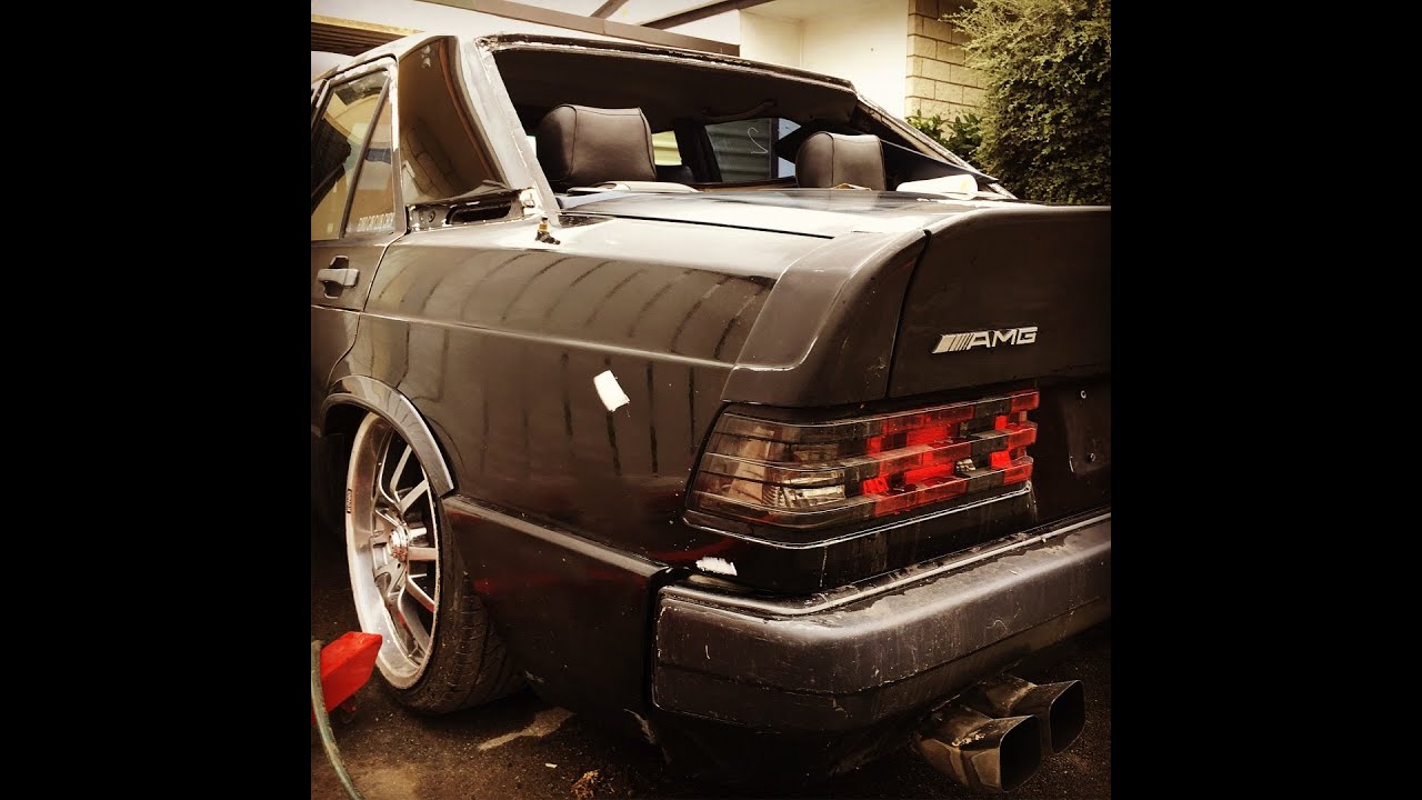 Changing wheel bearings and springs on a 190E Mercedes Benz W201