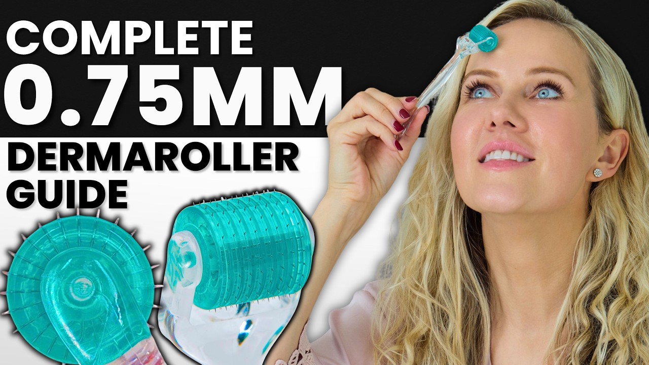 HOW TO GET RID OF DEEP ACNE SCARS, WRINKLES, AND HYPERPIGMENTATION WITH 0.75MM DERMAROLLER (2025)