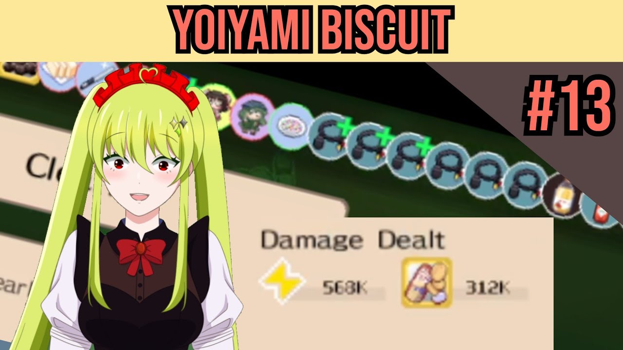 Nice argument, but ZAP ZAP ZAP (Yoiyami Biscuit)