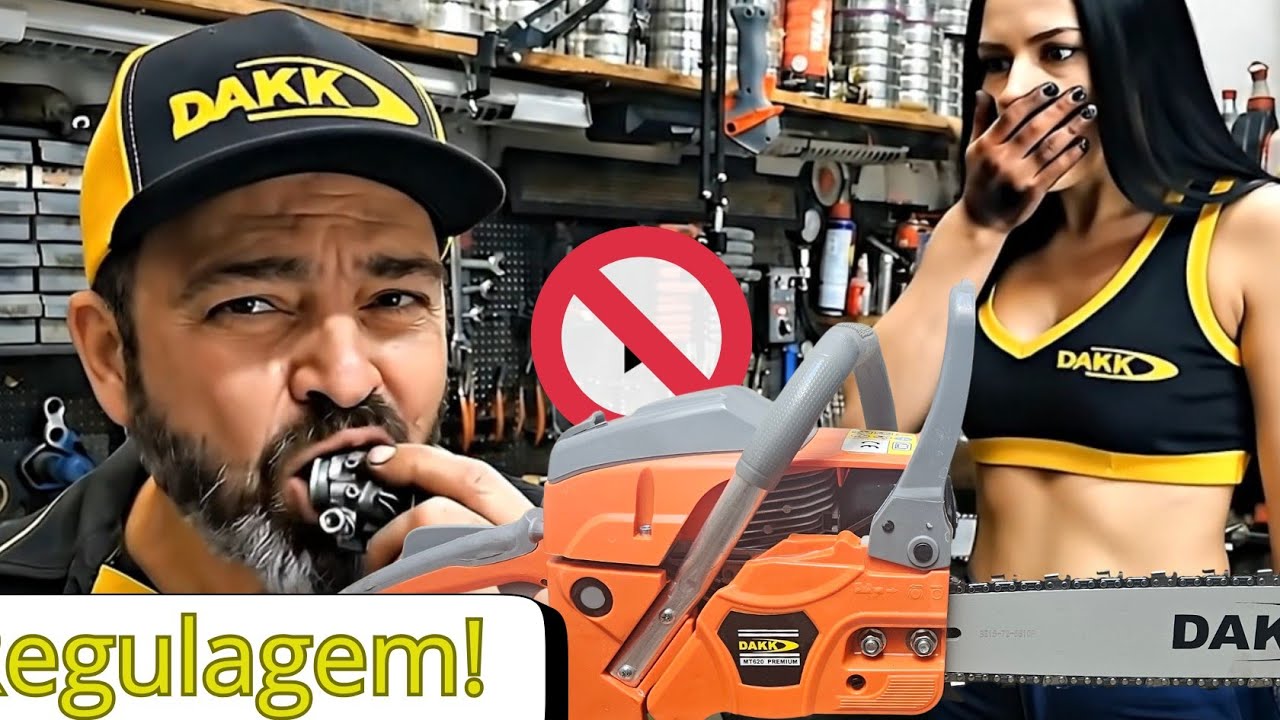 Como regular o carburador da motosserra , para que serve o parafuso L do carburador da motosserra