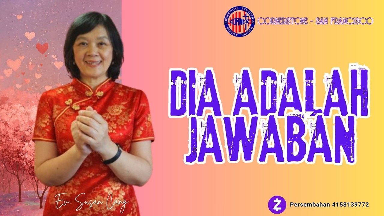 DIALAH JAWABAN | Ev. Susan Cang, 01 Maret 2026