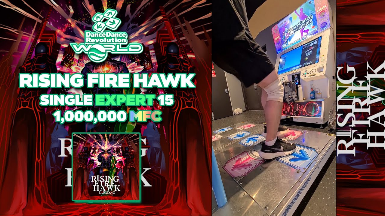 [DDR WORLD] RISING FIRE HAWK ESP-15 1,000,000 MFC