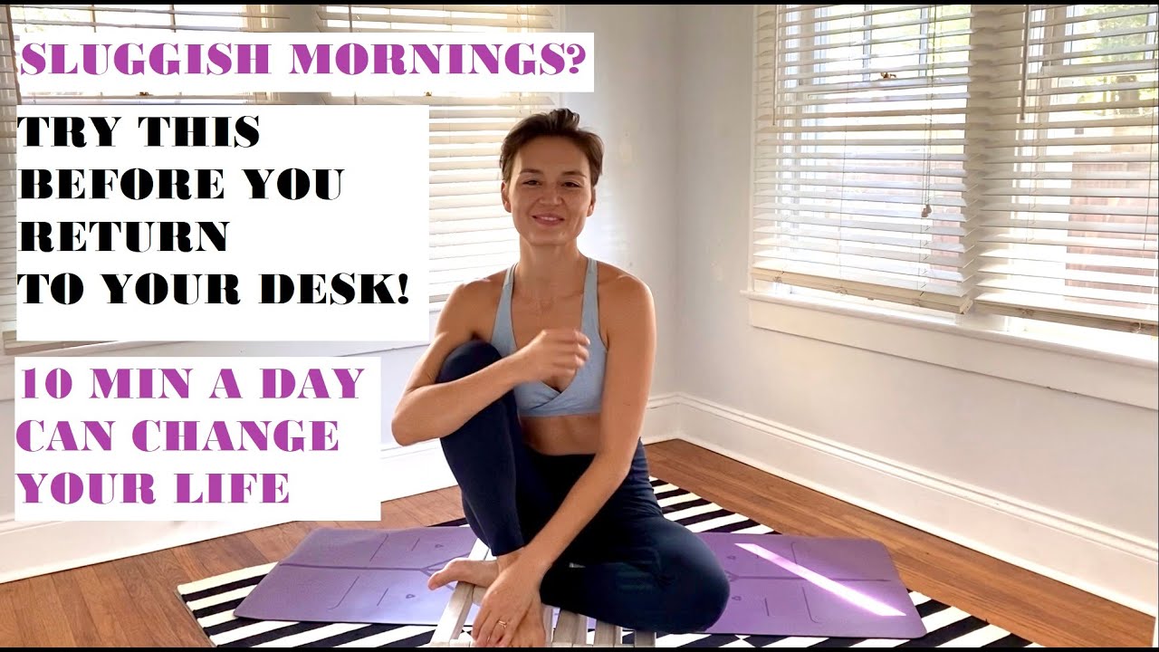 No sluggish mornings! Set your day up on a feel-good path!