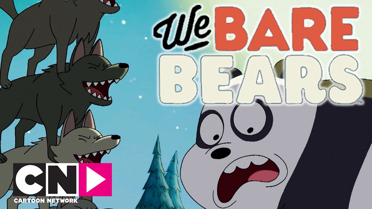 We Bare Bears | Wolf Pack Bear Stack | Cartoon Network