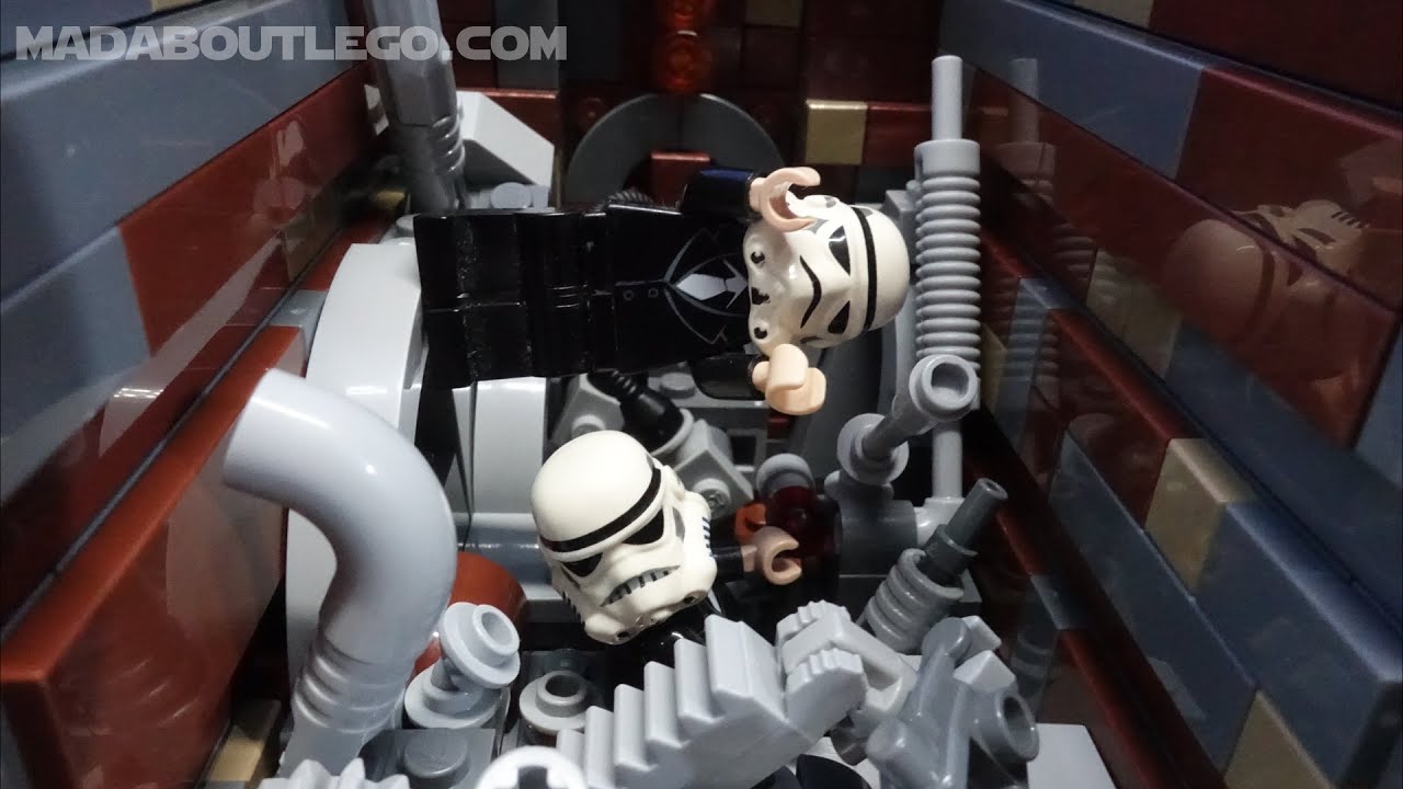 LEGO Star Wars Death Star Trash Compactor Diorama 75339.
