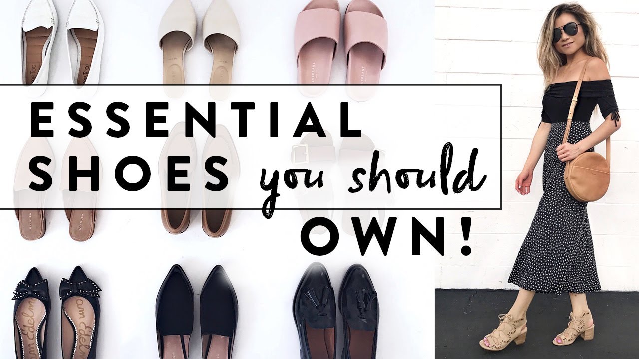 6 Essential Shoes Every Woman Should Own | Minimalist Wardrobe Basics Shoe Guide | Miss Louie