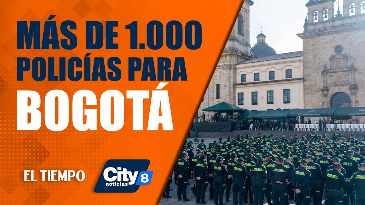 #CityNoticias 26 diciembre: Llegan más de mil policías a Bogotá para reforzar la seguridad