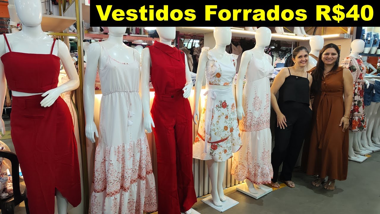 ACHEI OS VESTIDOS FORRADOS MODA BOUTIQUE NO MODA CENTER SANTA CRUZ