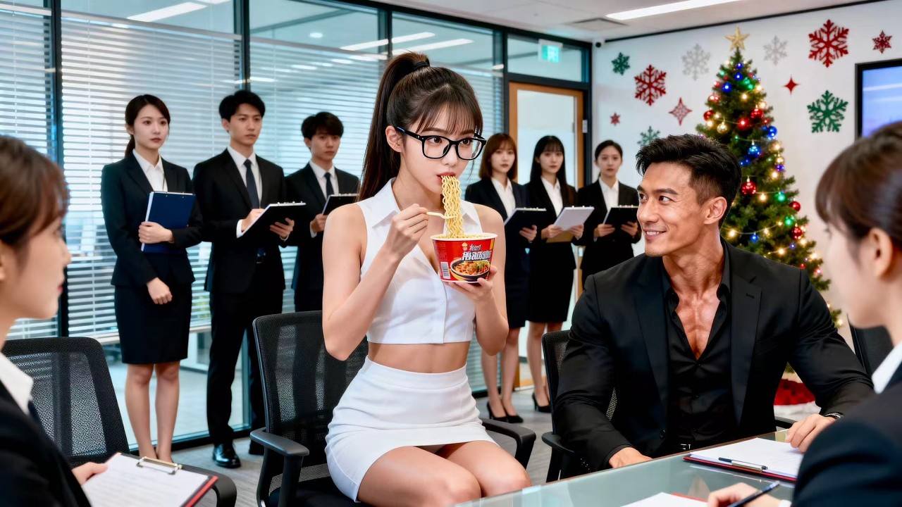 1000 top university beauties apply for CEO assistant, but he falls for a bespectacled country girl.