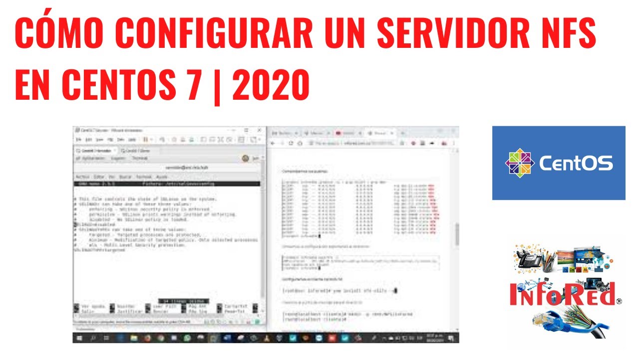 📌 📂 Cómo Configurar un Servidor NFS en CentOS 7 ✅