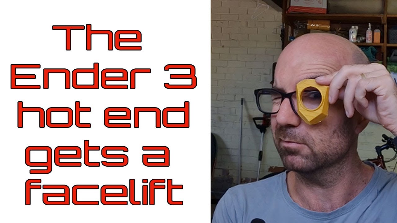 The Ender 3 hot end gets a facelift