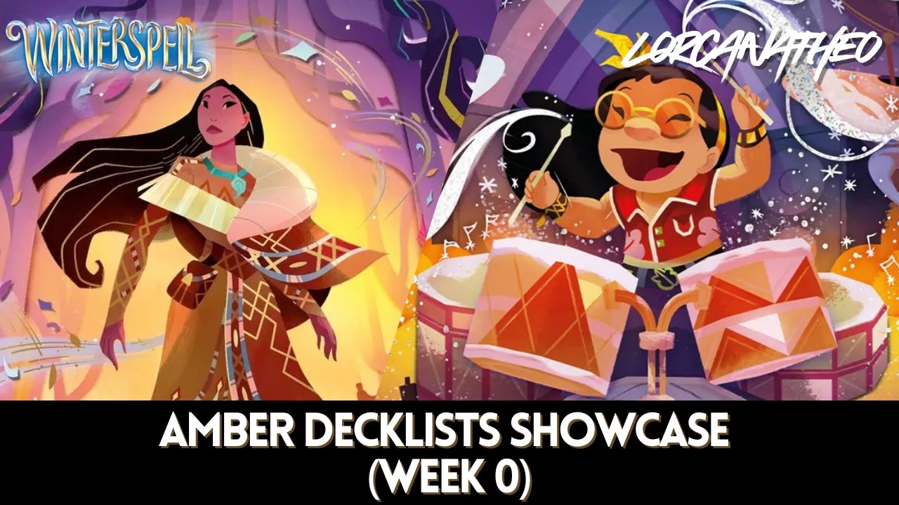 Набор 11: Демонстрация колод Amber (Неделя 0) / Disney Lorcana