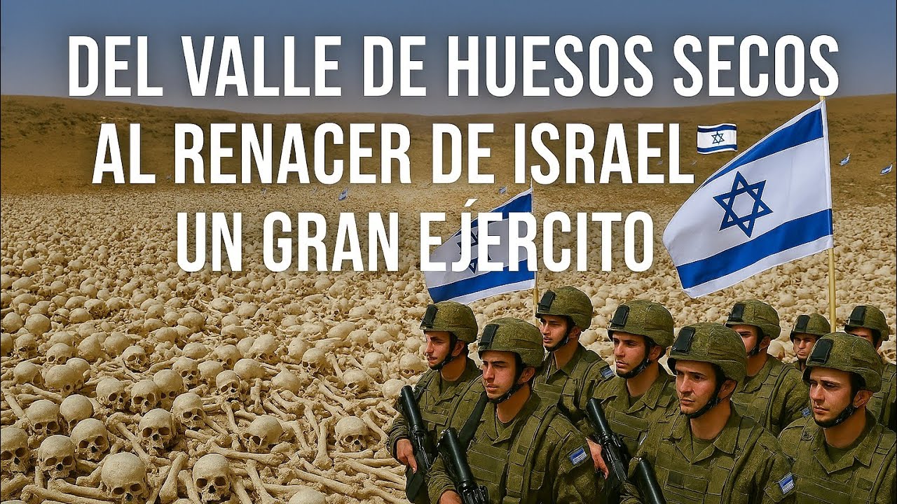 🦴🌬️ Del Valle de Huesos Secos al Renacer de Israel 🇮🇱 | Un Gran Ejército