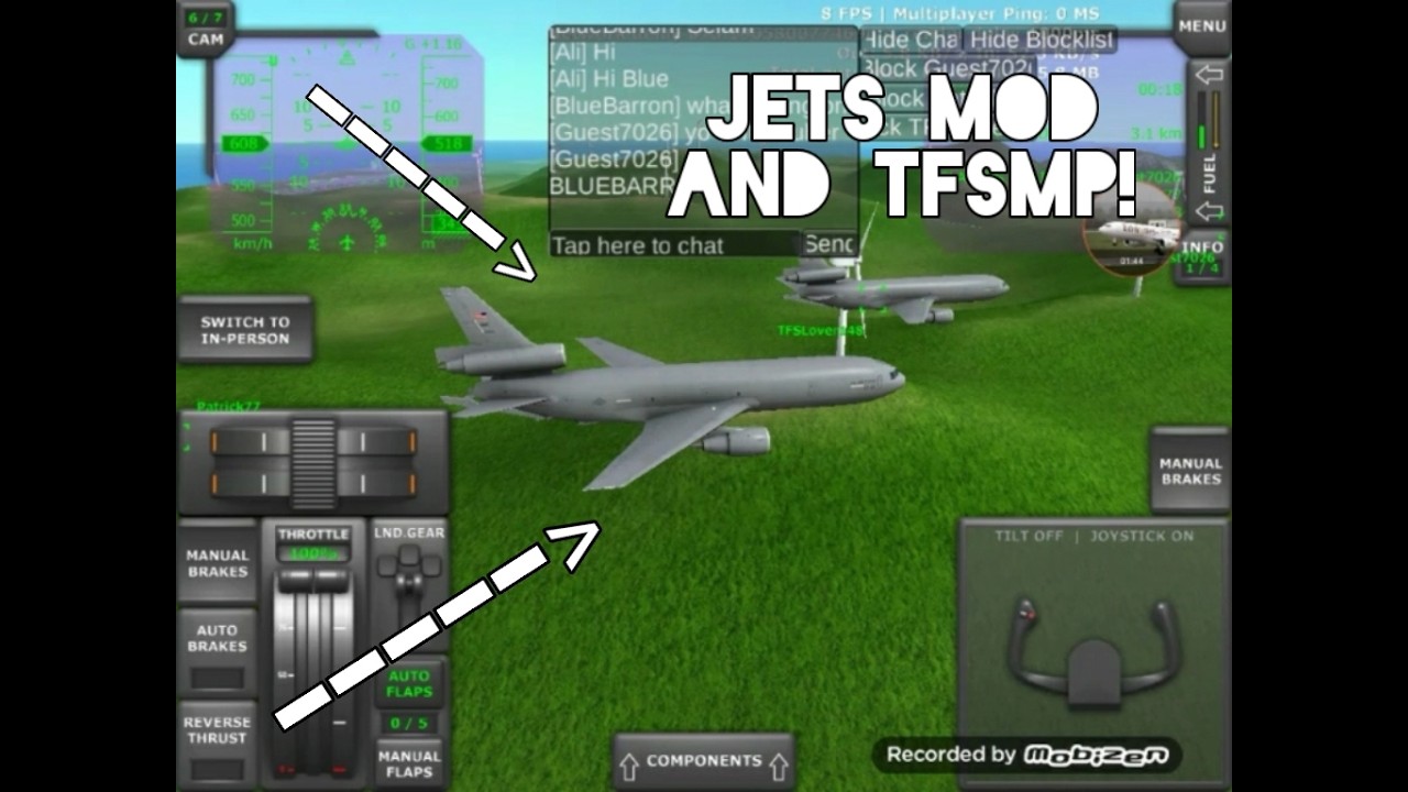 NEW JETS MOD 3.0 X TFSMP!? | Mod Review