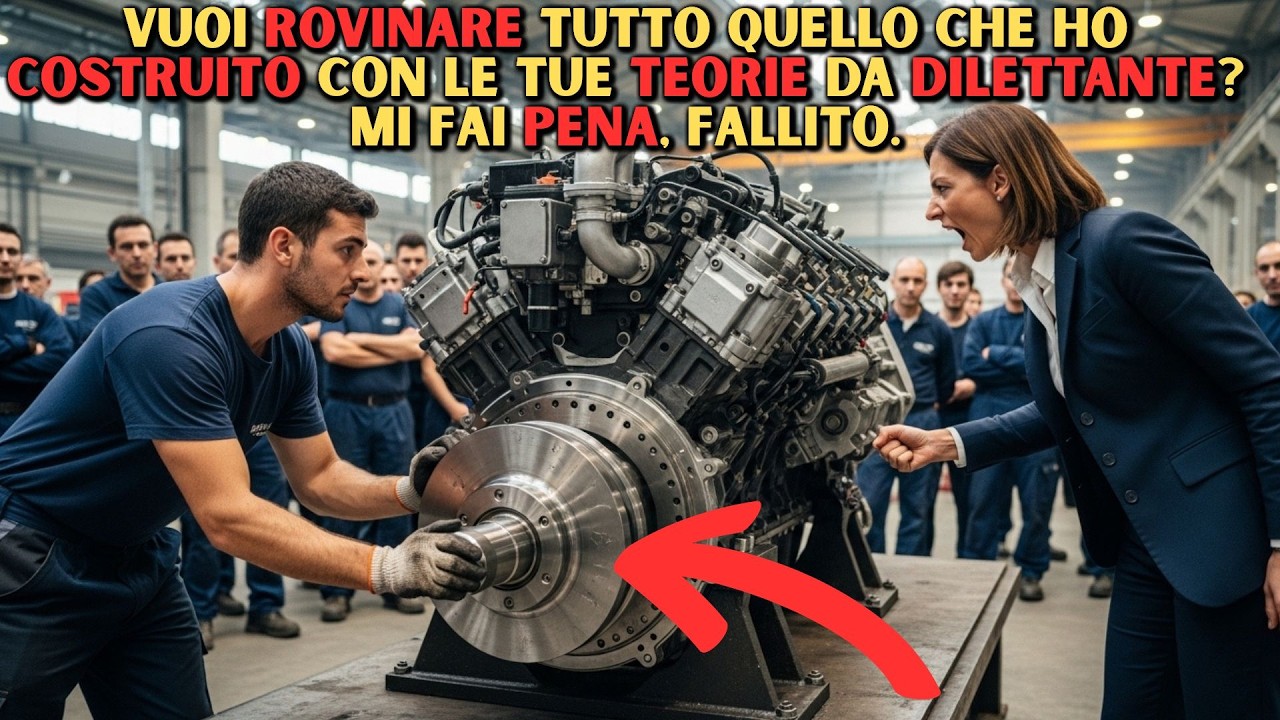 “Quel Motore È Infallibile”—Disse La CEO, Finché Lui Ruotò L’Albero Motore E Nessuno Parlò Più, Mai…