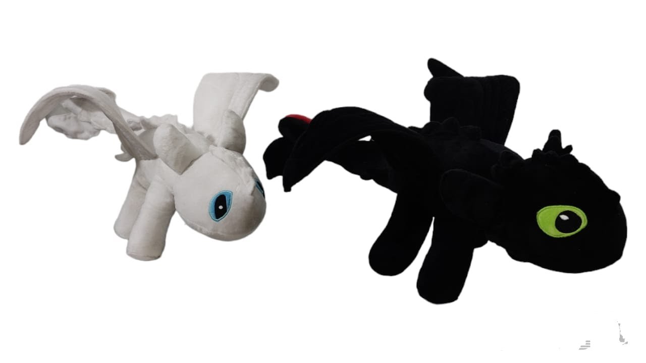 Furia luminosa//Como Hacer Novia de Chimuelo en Peluche//Moldes