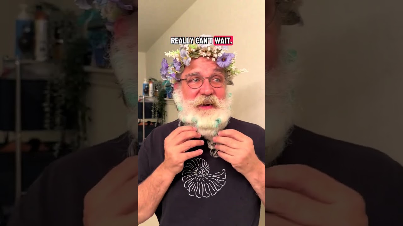 I used Mielle pomegranate and honey coil sculpting custard. #fypシ゚viral #gnomes #comedy #funny