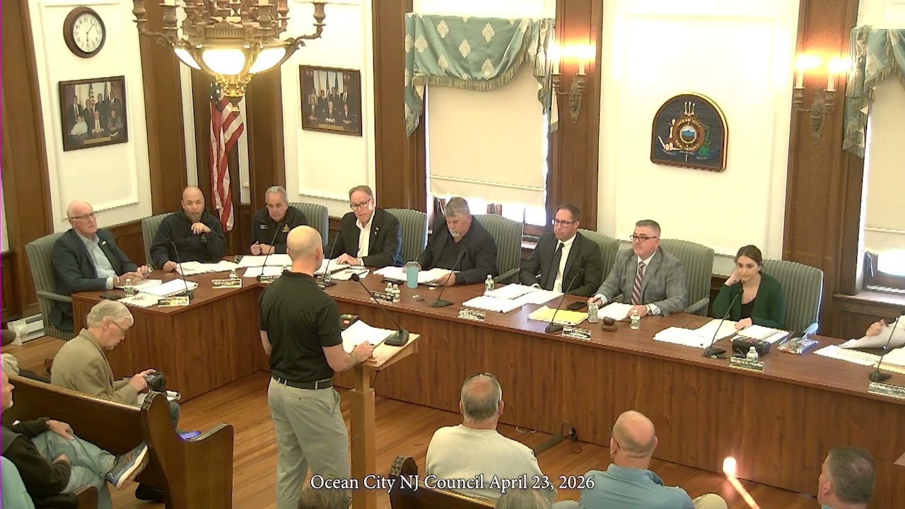 Ocean City NJ Council 04 23 2026
