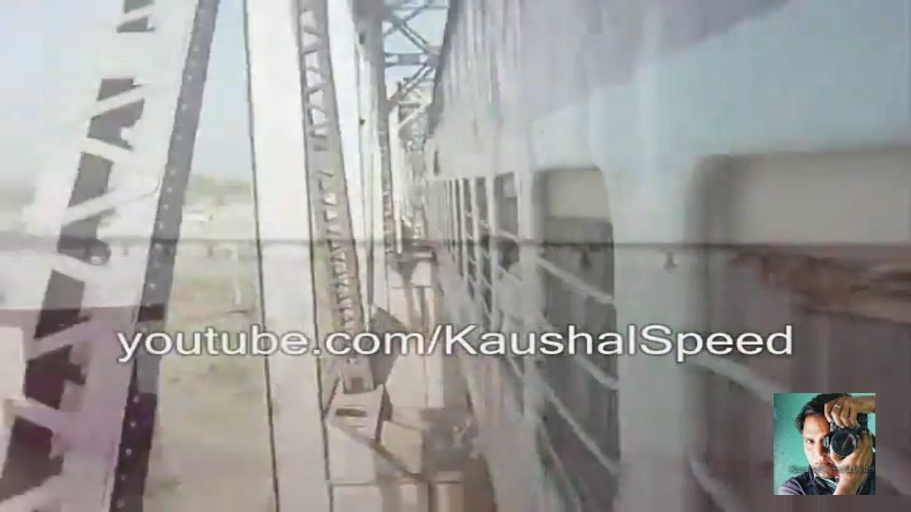 Railway bridge- training video simulator like -Indian Railway Fast train