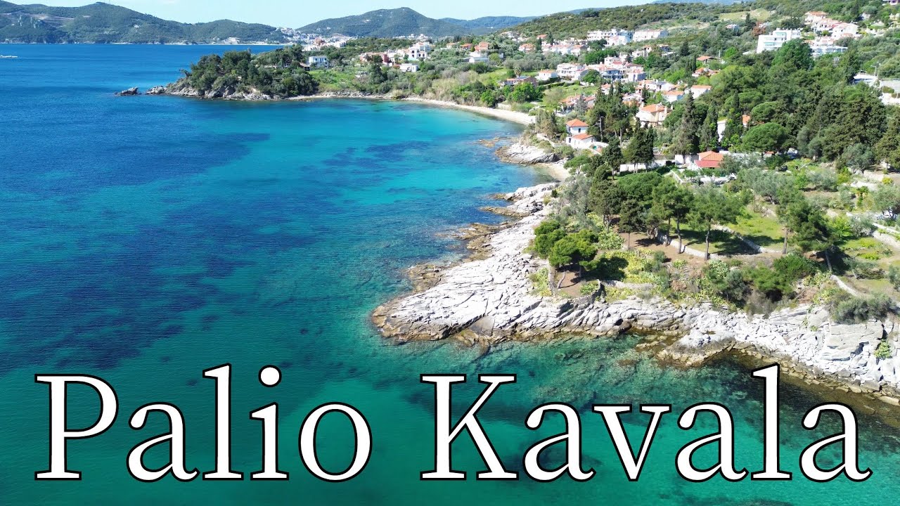 Palio, Kavala, Greece (May 2023) - by drone [4K]. #greece