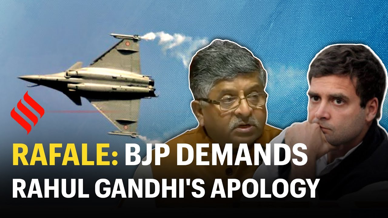 Rafale Verdict: BJP demands Rahul Gandhi's apology