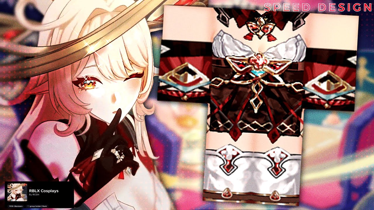 💥 Alice | Genshin Impact | Roblox Speed Design