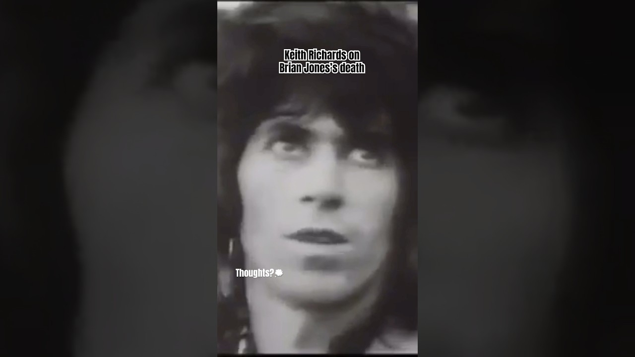 Keith Richards on Brian Jones&rsquo;s passing #keithrichards #rollingstones #brianjones
