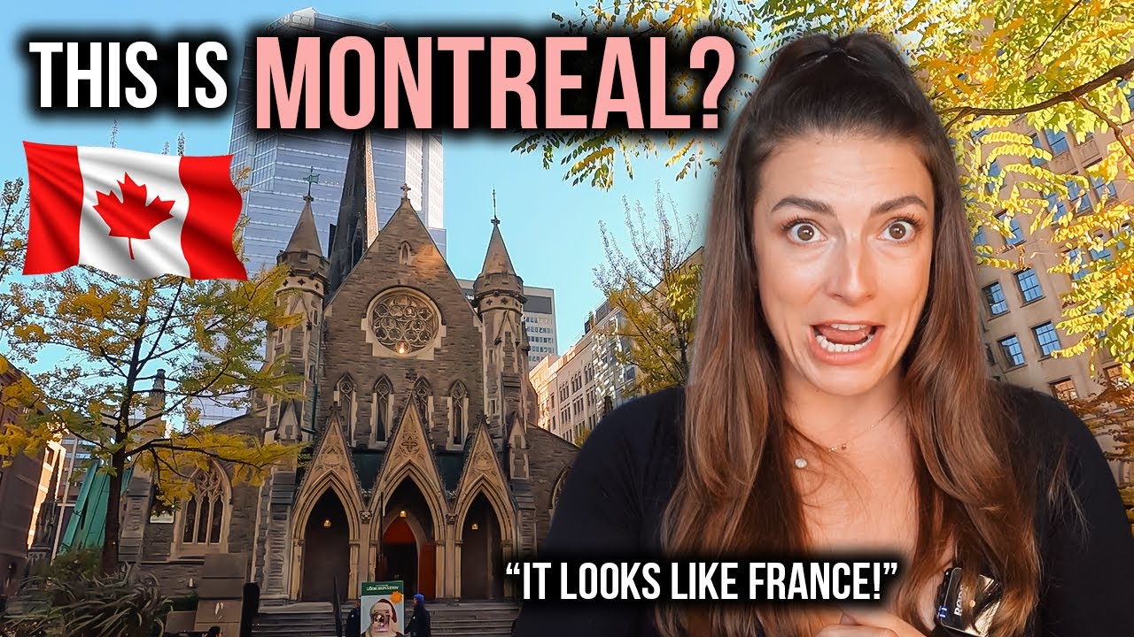 First Impressions of MONTREAL 🇨🇦 (it looks like Europe?!)