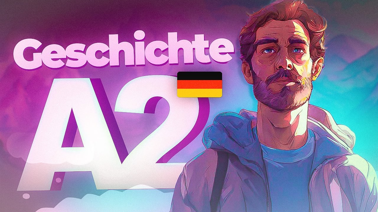Michael's Wanderabenteuer: Eine Reise zur Natur A2🇩🇪  Animated Story/ Deutsch Lernen