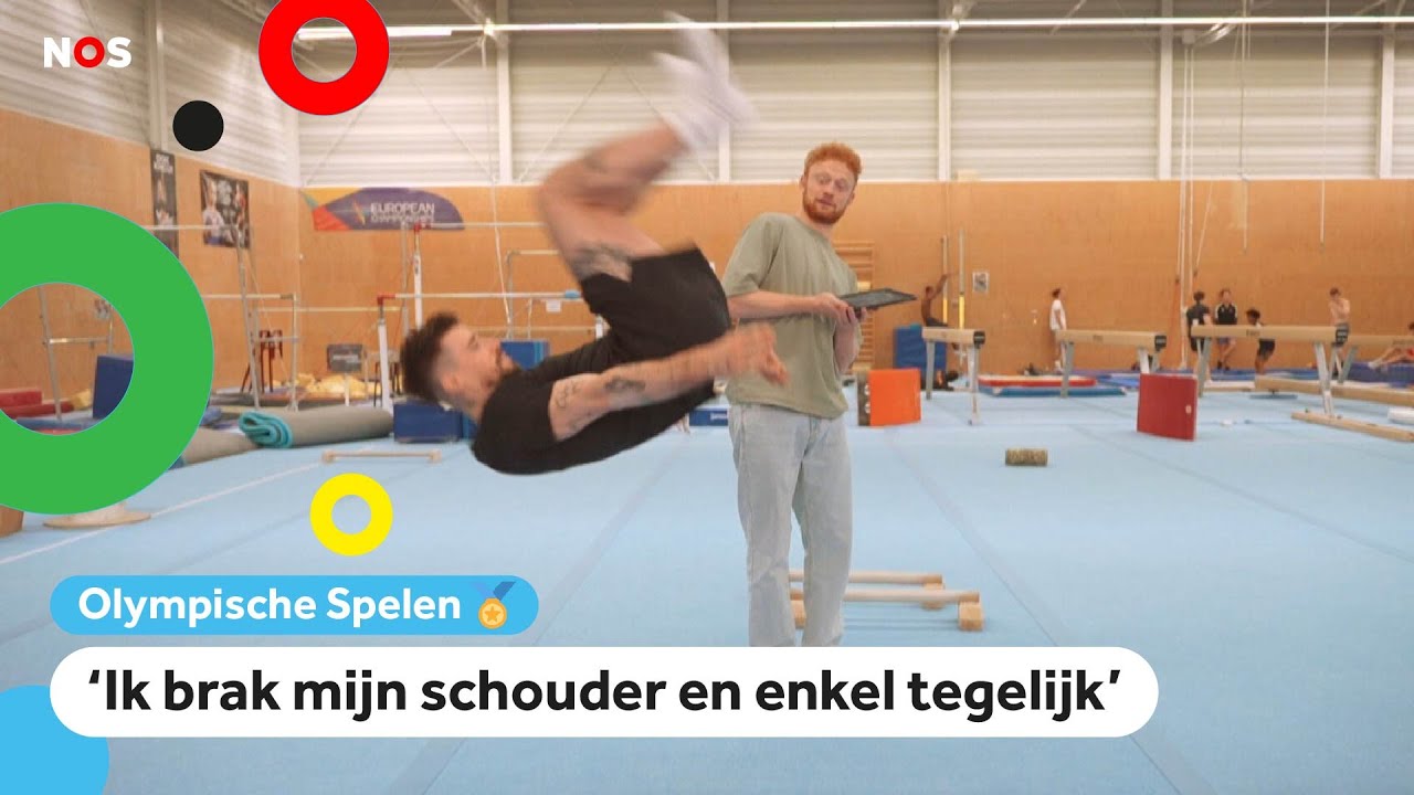Casimir Schmidt over turnen, vingers breken en tatoeages