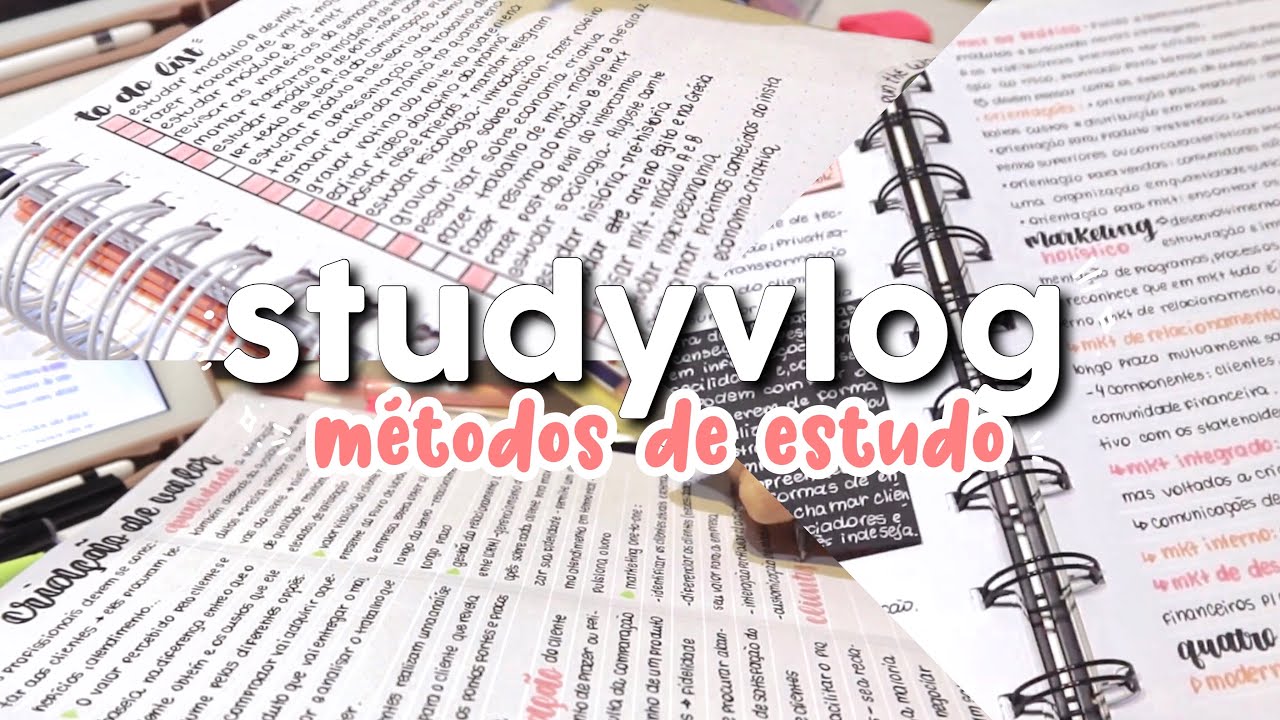 STUDY VLOG NOTURNO | métodos de estudo mais eficientes