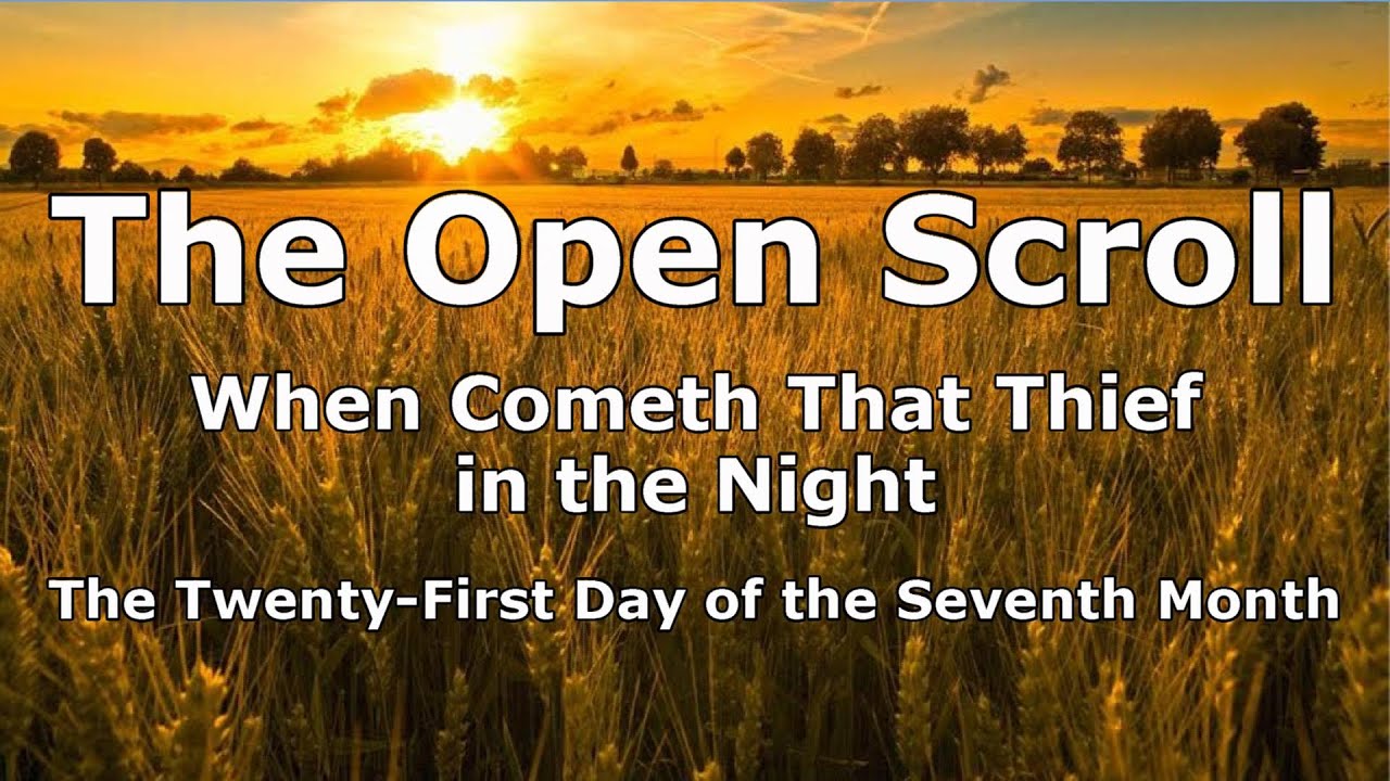 When Cometh... The Twenty-First Day of the Seventh Month