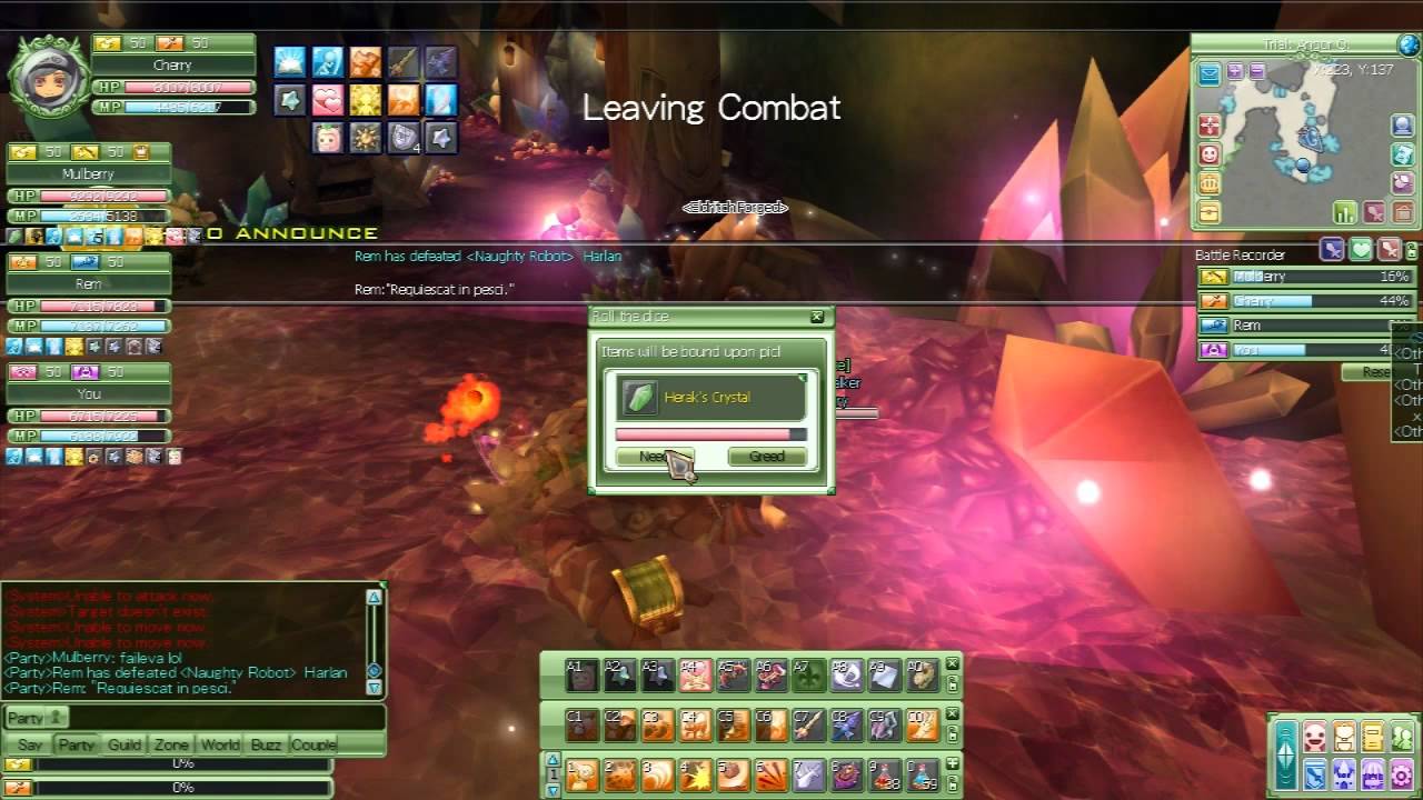 Eden Eternal - Heroic Trial Angor Quarry Speedrun