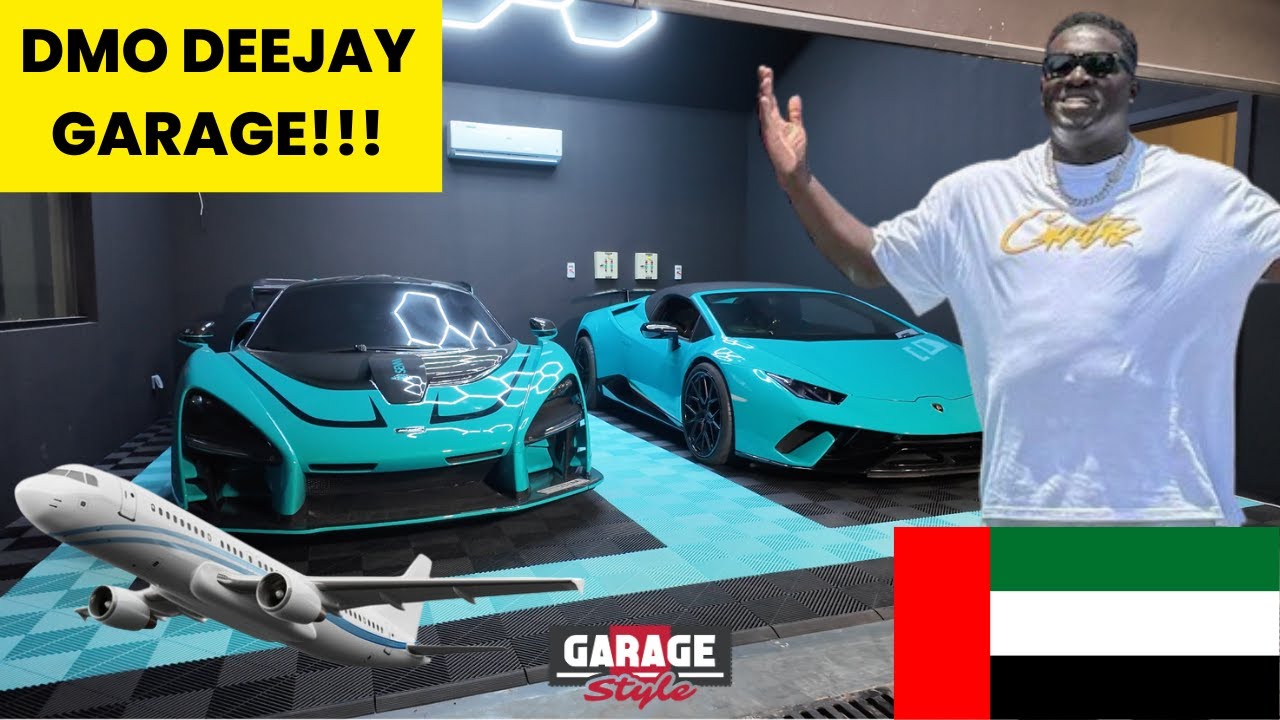 DMO DEEJAY Flew Us To DUBAI For 24 Hours To TRANSFORM His Garage Flooring & Hexagon Lighting