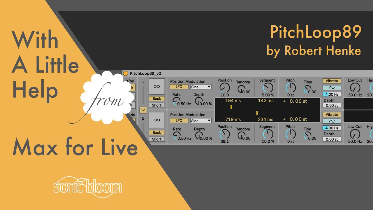 PitchLoop89 - With a Little Help from Max for Live (EN)