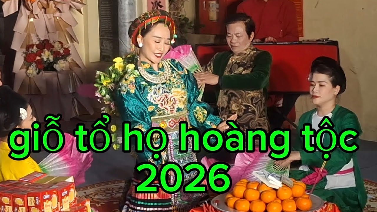 Giỗ tổ họ hoàng tộc. Tống xá . Ý Yên. Ninh Bình 2026