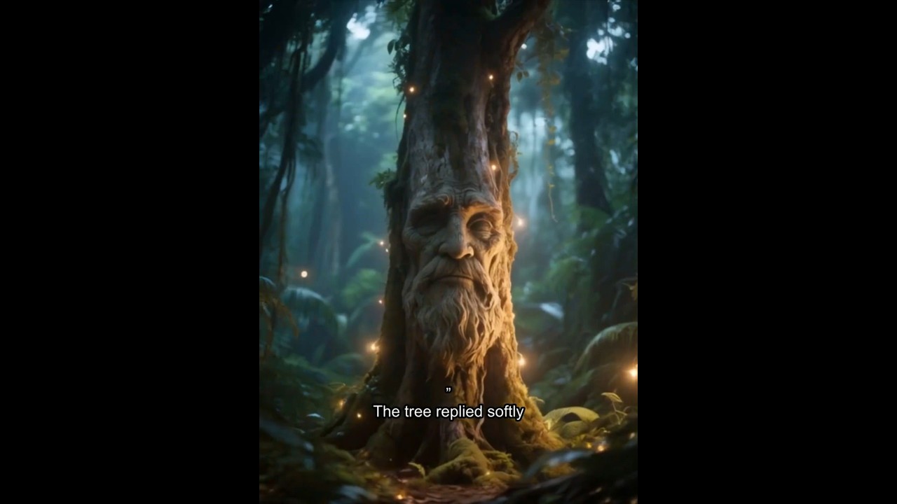 The AI Fox and the Talking Tree 🦊🌳 | Magical Kids Story | Moral Story