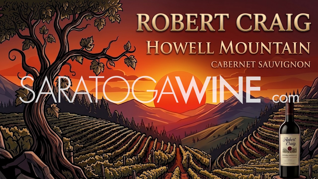 This Napa Cab Has Been Quietly Dominating Since the '80s | Robert Craig Howell Mountain Tasting