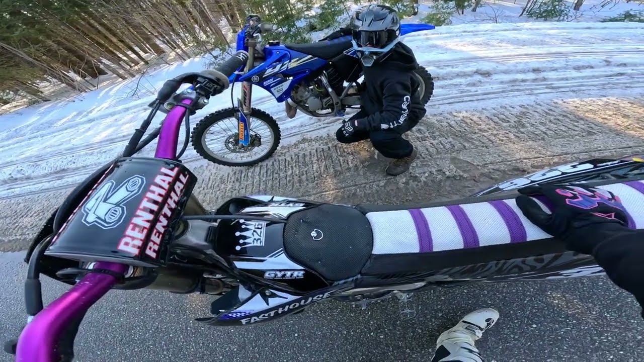 Winter Riding is Rough (New bike + New Truck)
