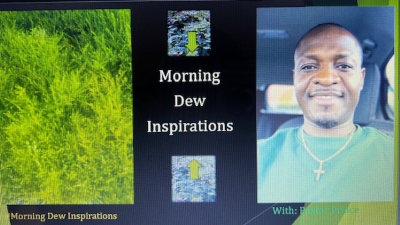 MORNING DEW INSPIRATIONS