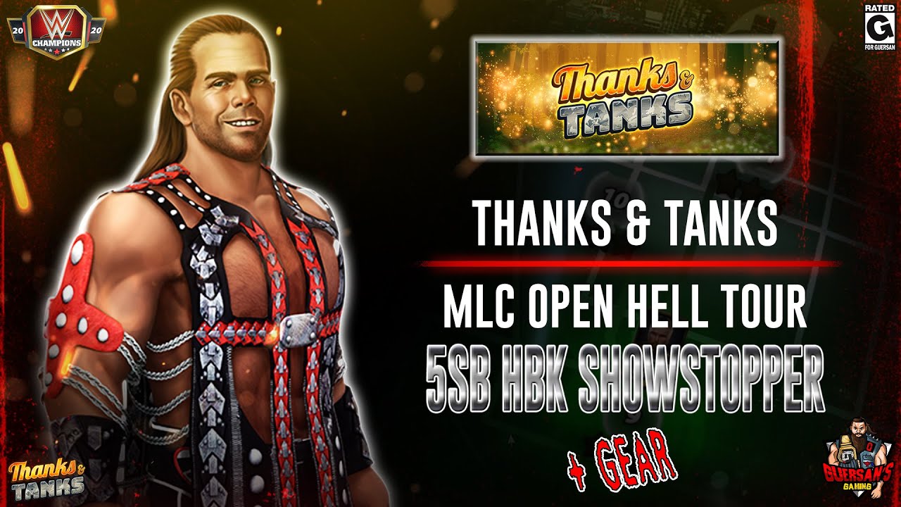 Showstopper HBK 5SB MLC Open Hell Tour Gameplay / WWE Champions ⚔️