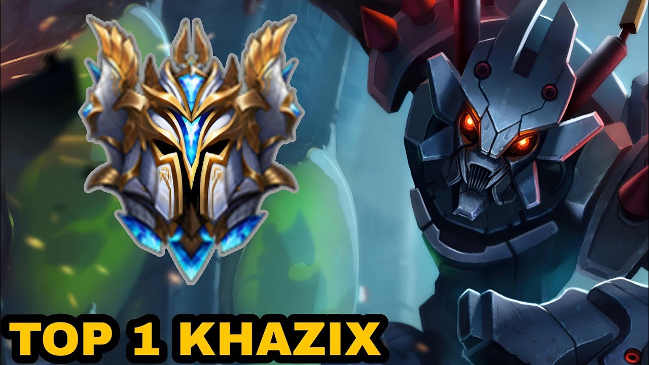 WILD RIFT KHAZIX GAMEPLAY IN HIGH ELO | TOP 1 KHAZIX WILD RIFT - SOVEREIGN RANK