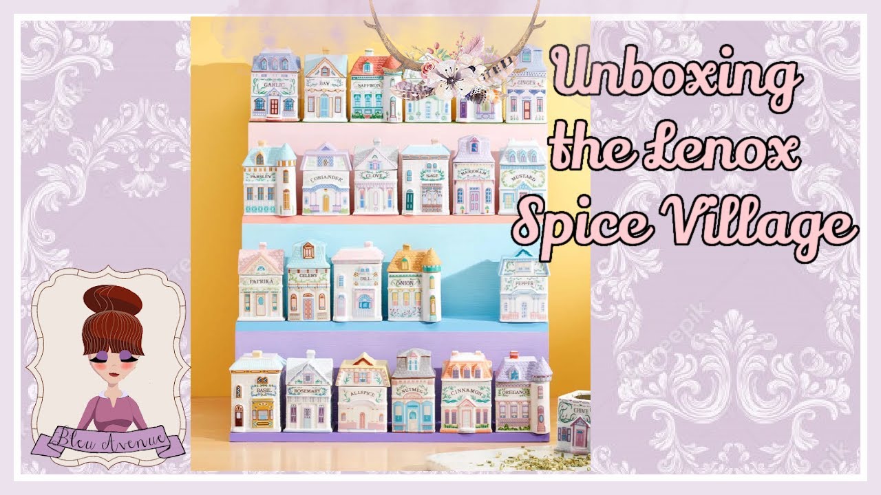 Lenox Spice Village Unboxing