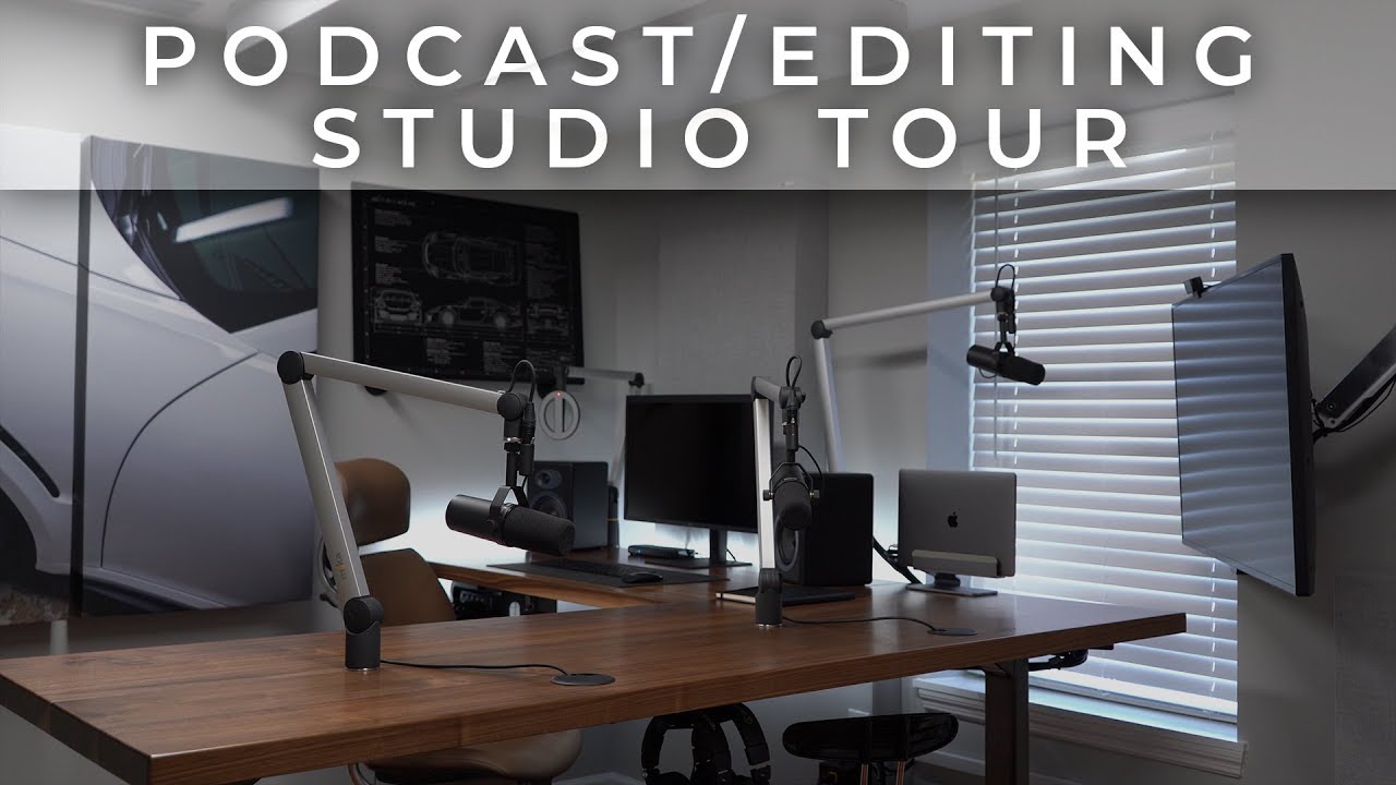 In Depth Podcasting/Editing Studio Tour