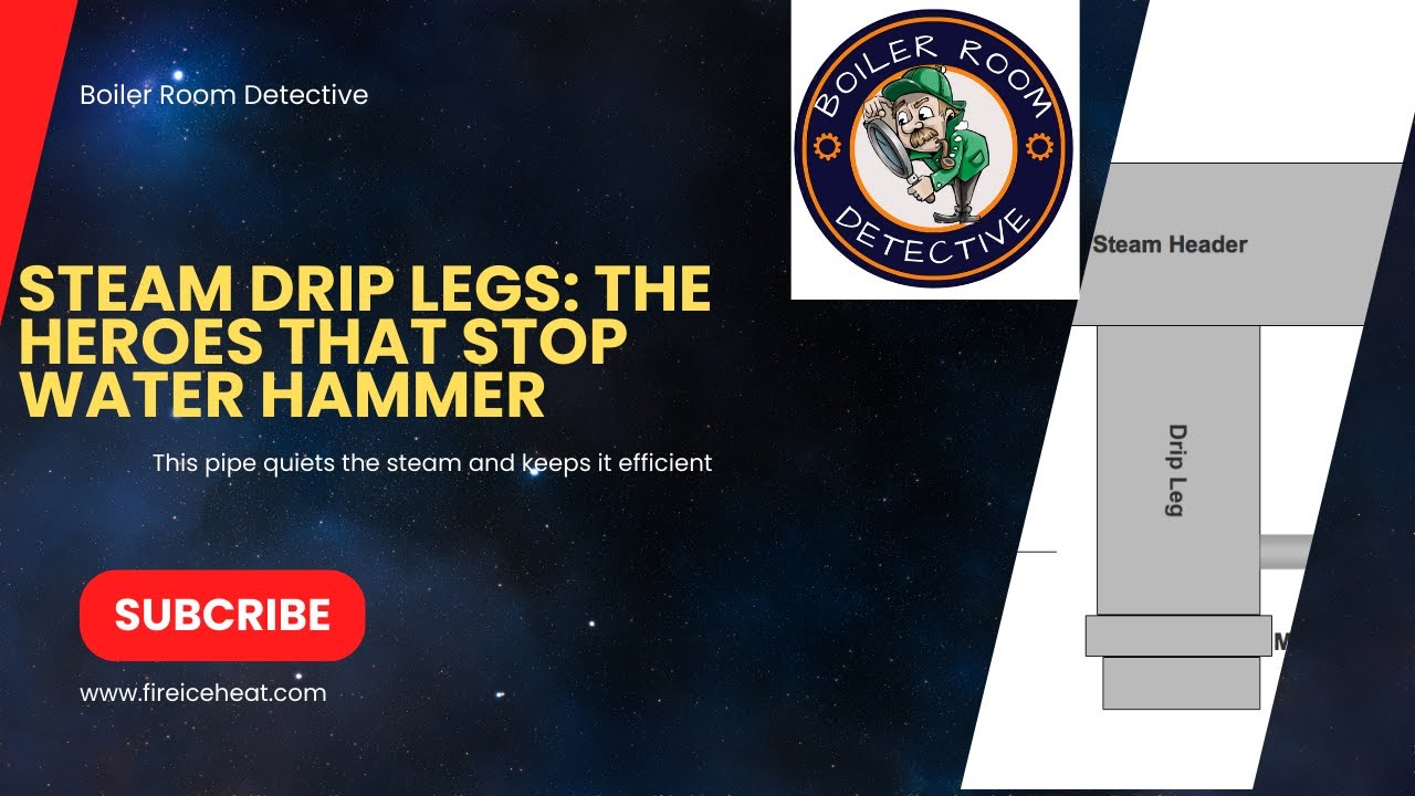 Steam Drip Legs: The Unsung Heroes That Stop Water Hammer and Save Your Steam System!