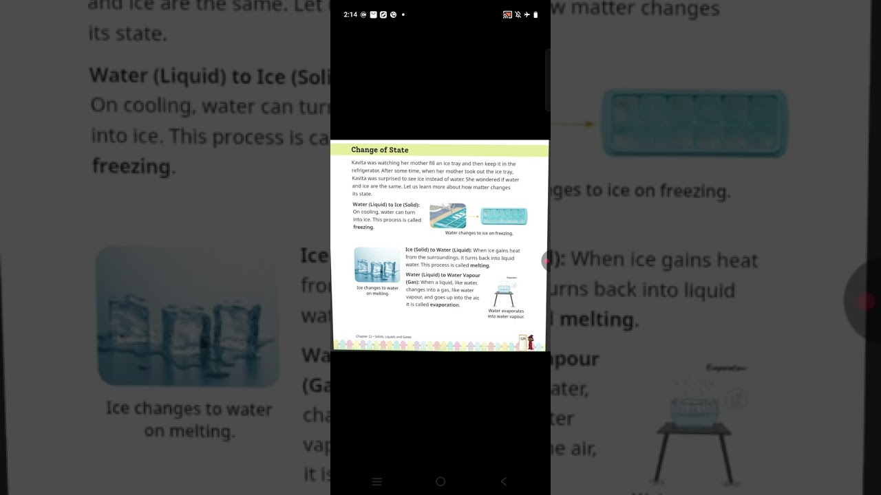 Science (Solid, Liquid and Gases)Part-2