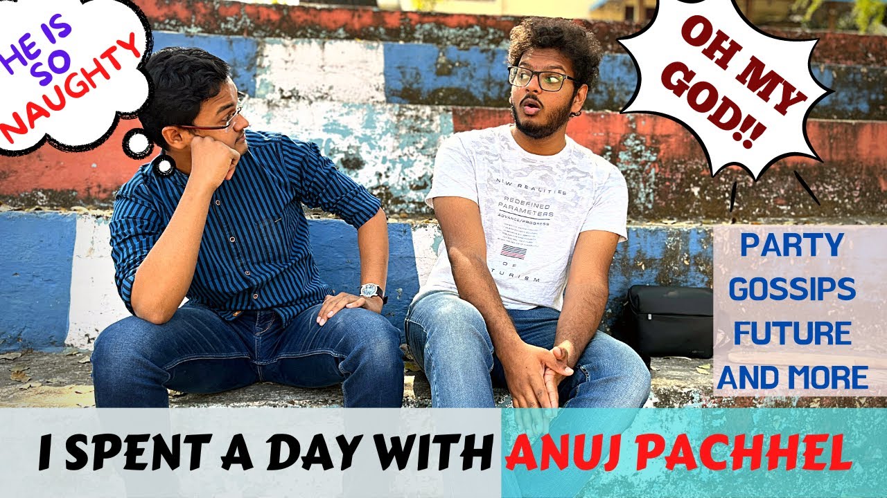 I SPENT A DAY WITH ⚡️@DrAnujPachhel⚡️ | HIDDEN SIDES OF 🚀YOUTUBER LIFE🚀