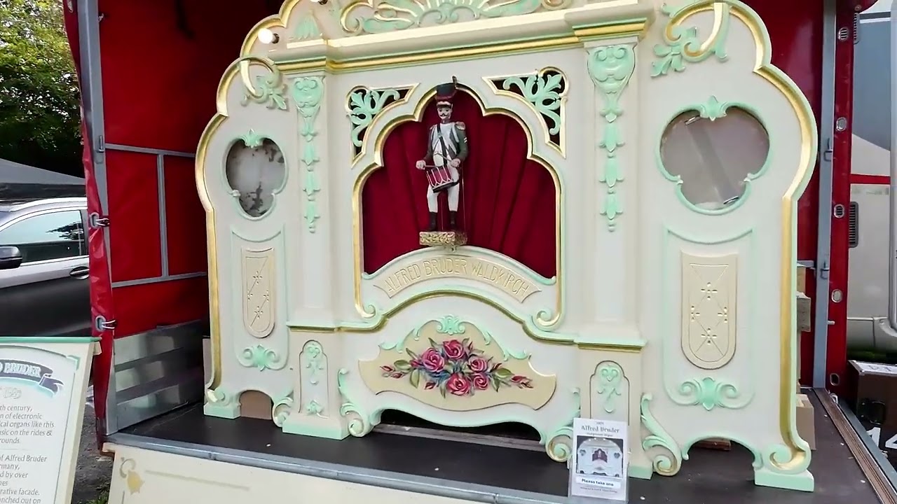 Not One But Two Alfred Bruder Waldkirch Fairground Organs at Hollycombe UK.