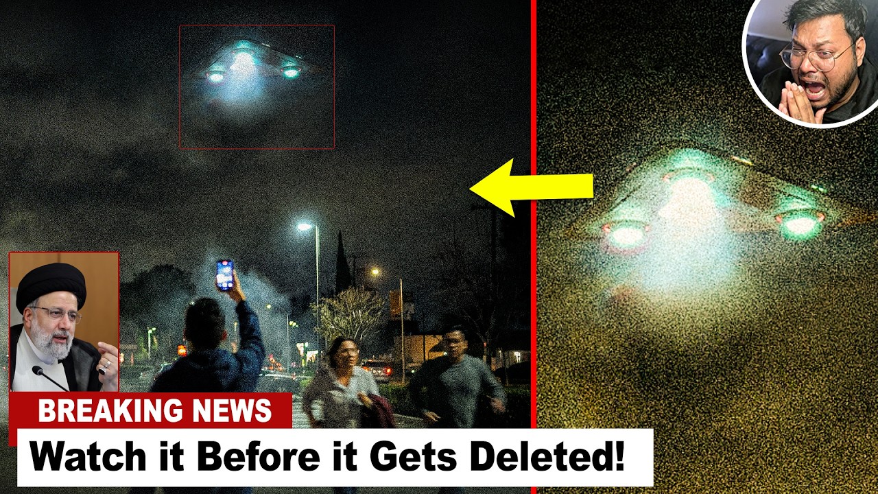 UFO Spotted in Iran Goes Viral‼️😨 UFO Sightings 2026...