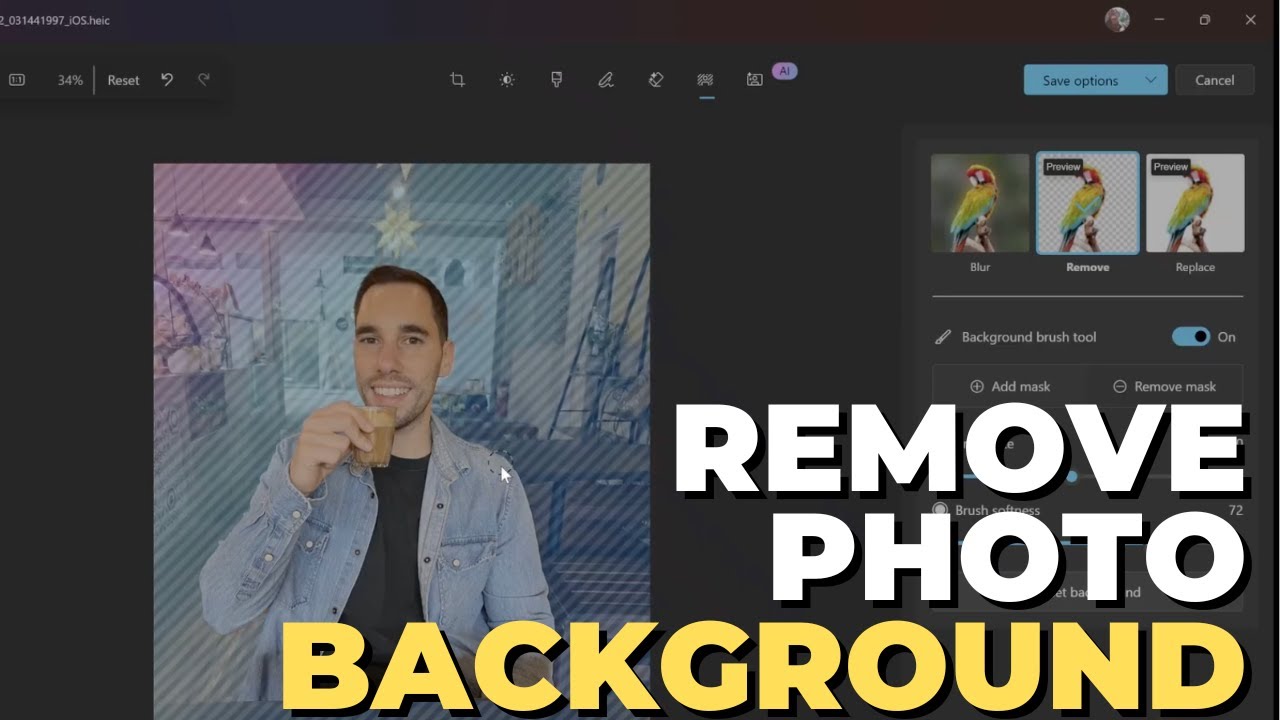 How To EASILY Remove Photo Background in Windows 11! FREE